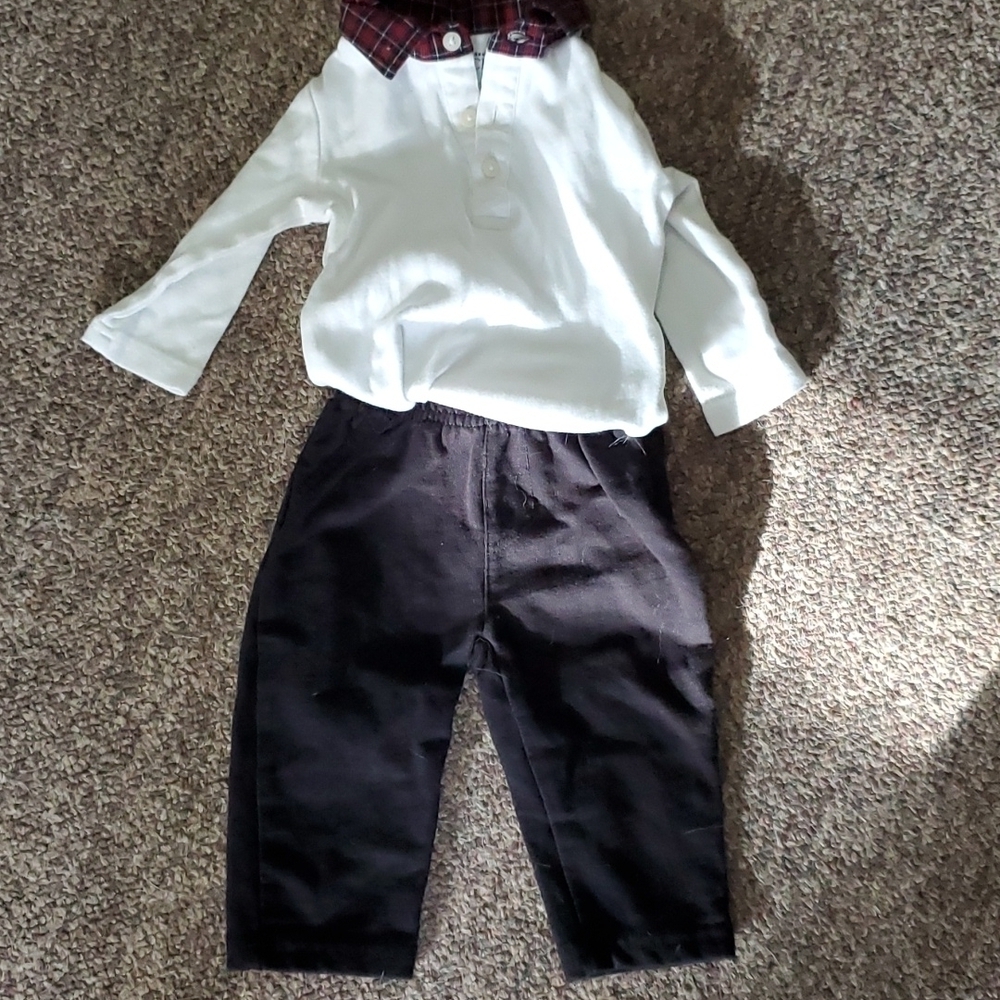 The children's place pants and shirt size 3 to 6 months